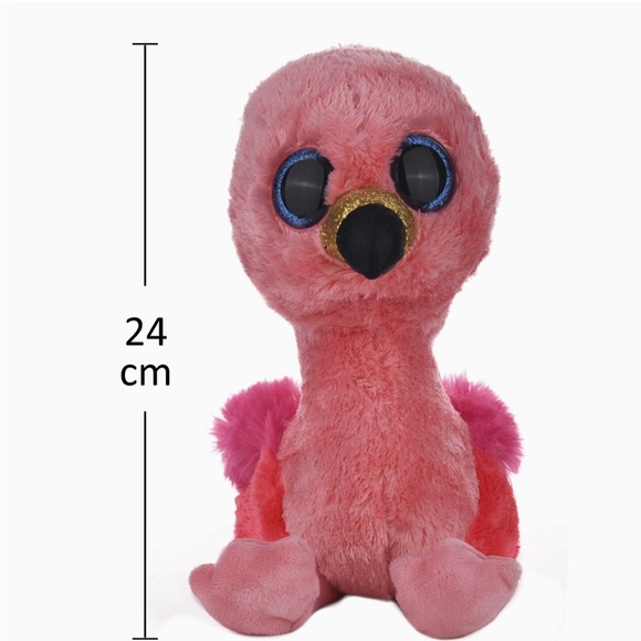 👀4/$25 Ty Beanie Boo Gilda Pink Flamingo, Multicolour - Picture 8 of 12